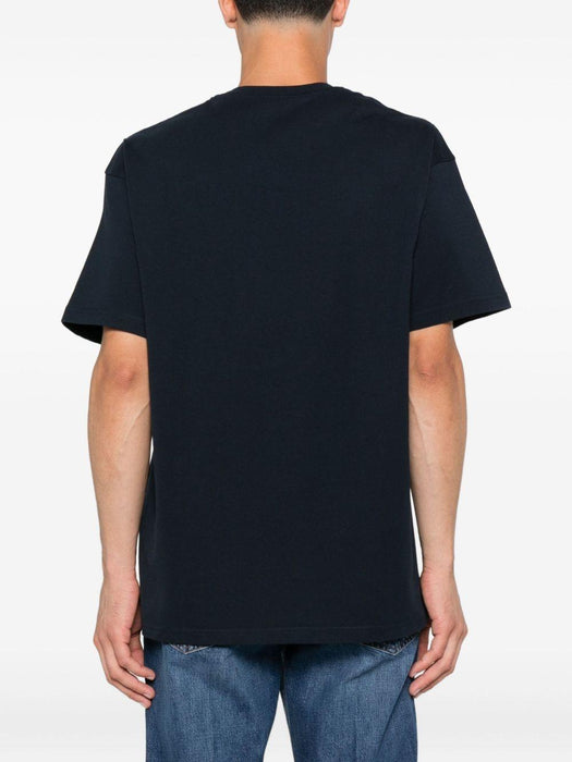 logo-embroidered cotton T-shirt BM71NK3YRR 499 GIVENCHY 