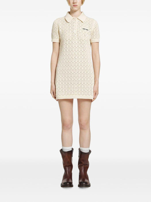 Polo mini dress MMA939 S OOO 191AF0304 MIU MIU 