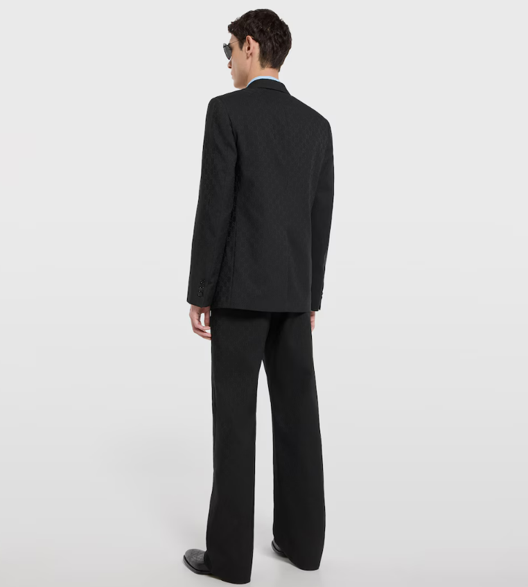 Single-breasted GG wool jacket 864110 ZAUP11000 GUCCI 