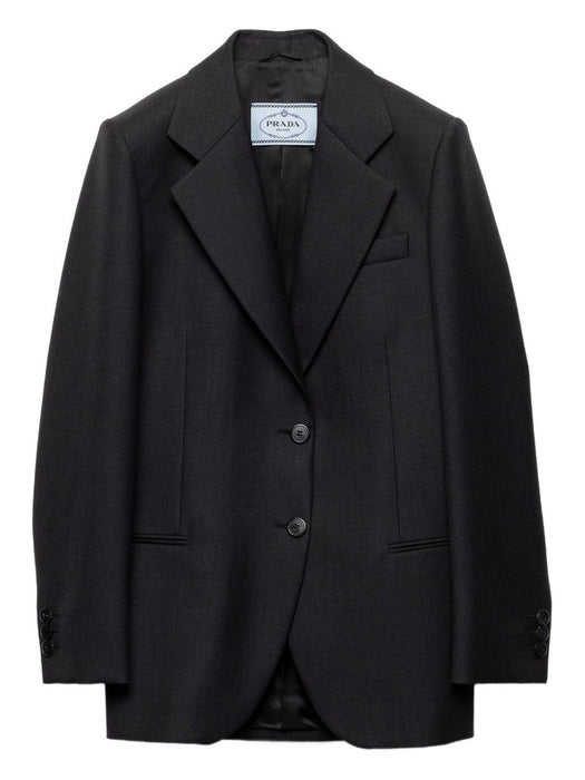 notched-lapel blazer P545P S OOO 170PF0308 PRADA 