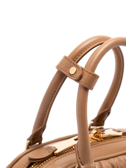 Matelassé leather tote bag 5BB191 V OLO AN88F098L MIU MIU 