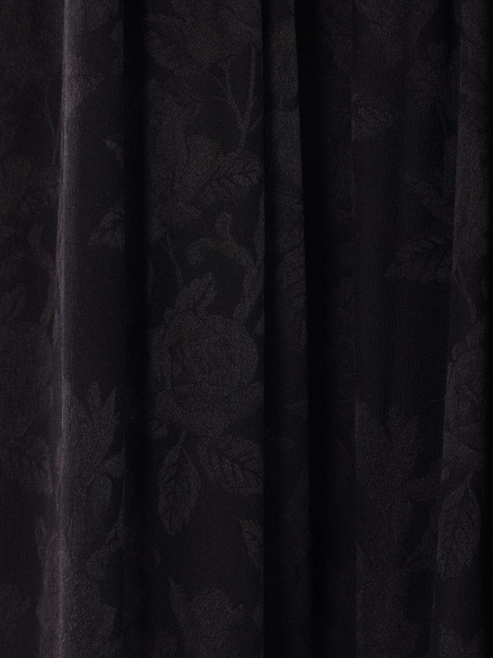 floral-jacquard gathered skirt 25AJU13115 001 CHLOÉ 