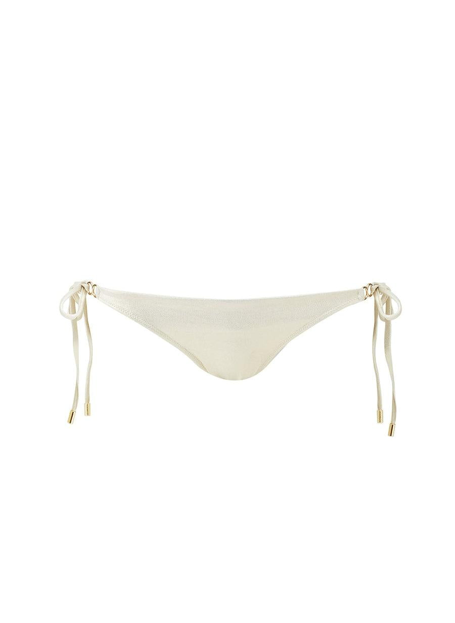 Costa Gold Bikini Bottom COSTA BTM CR GOL MELISSA ODABASH 