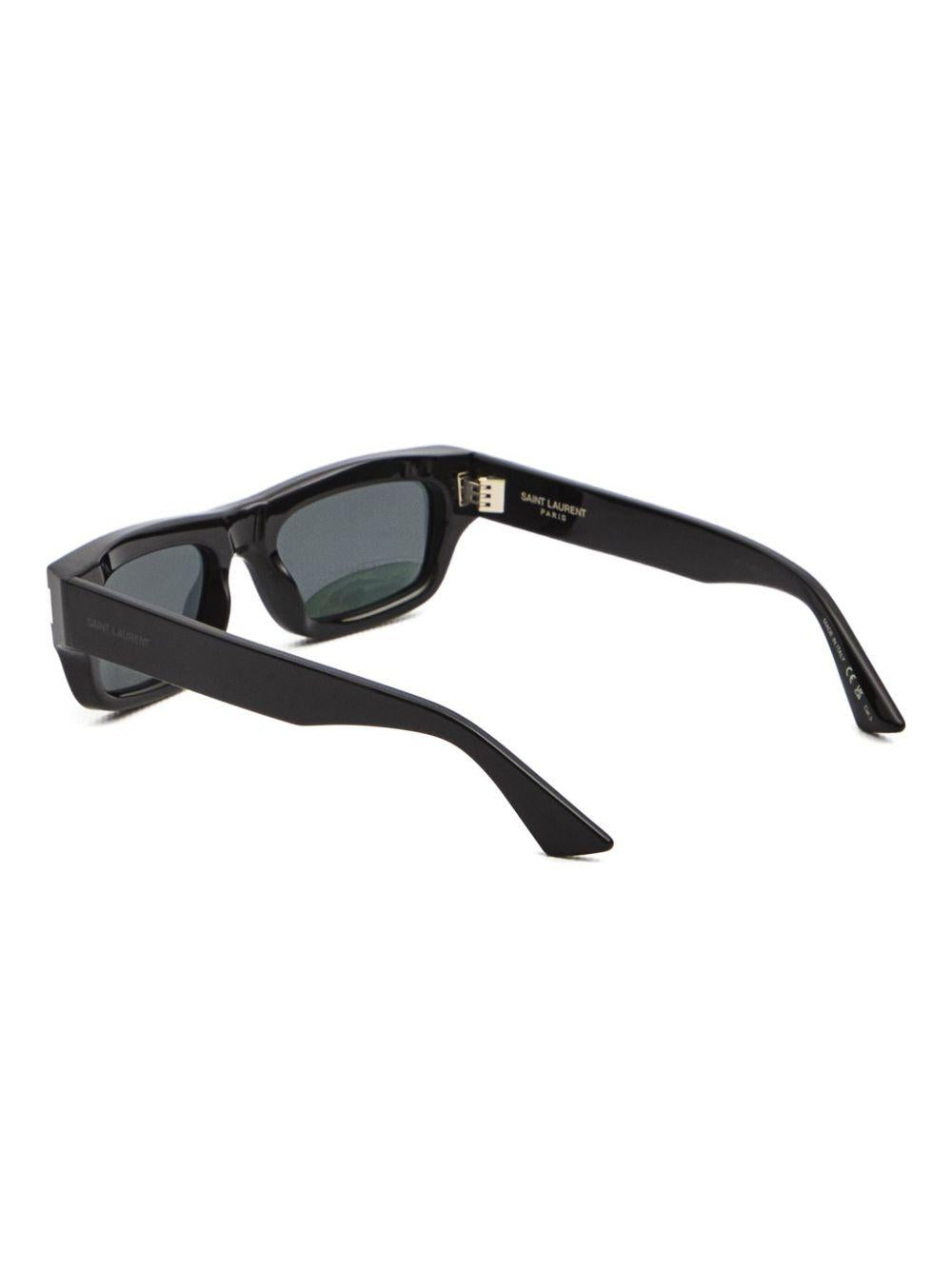 rectangular-frame sunglasses<BR/><BR/> 843058 Y99561000 SAINT LAURENT 