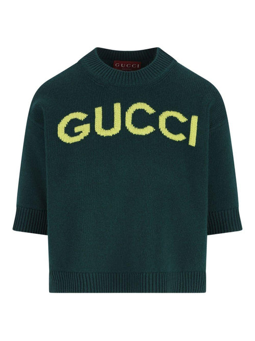 short-sleeve logo T-shirt 851972 XKEBC3027 GUCCI 
