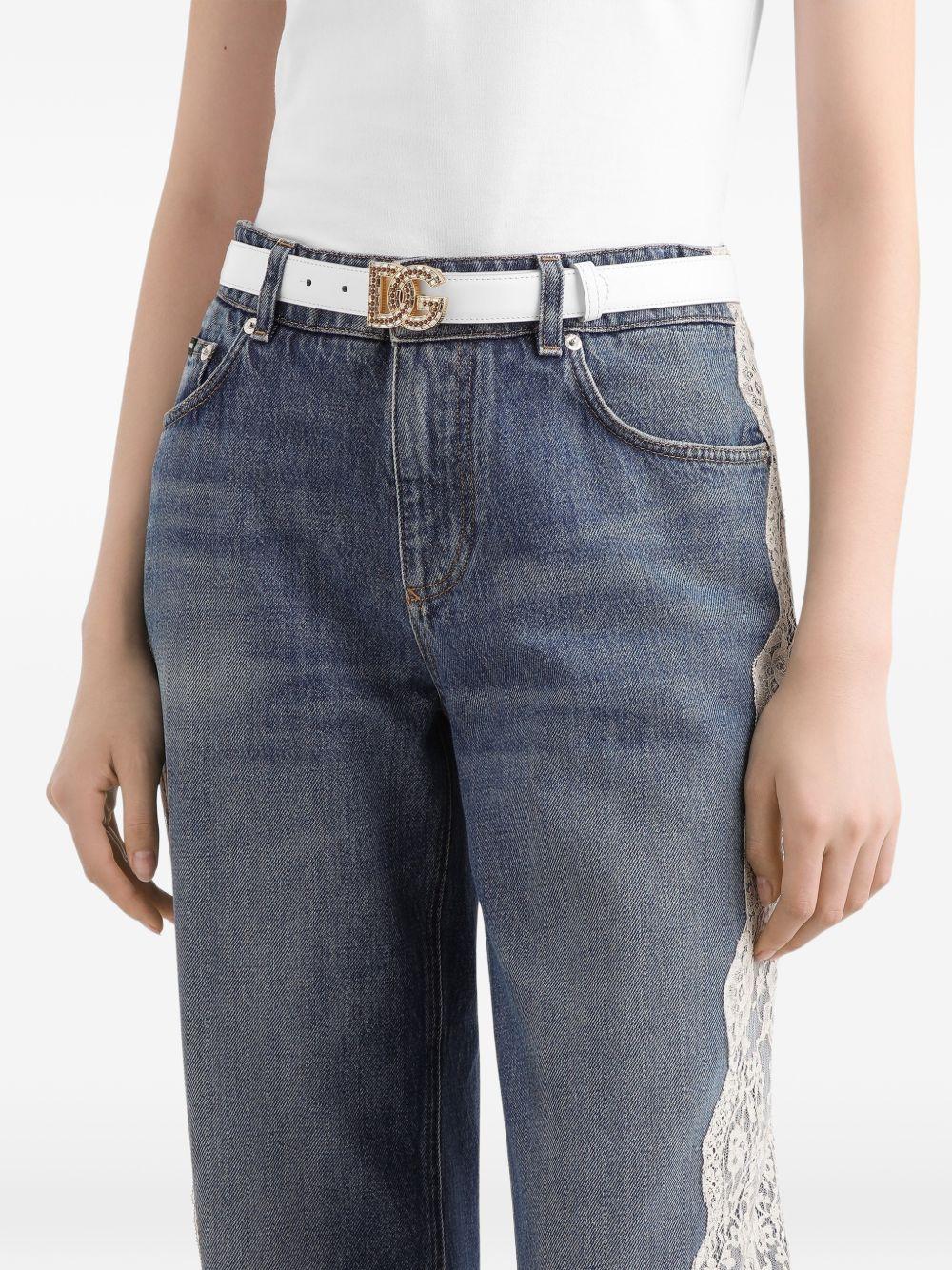 embellished-logo belt BE1682 AW57680002 DOLCE & GABBANA 