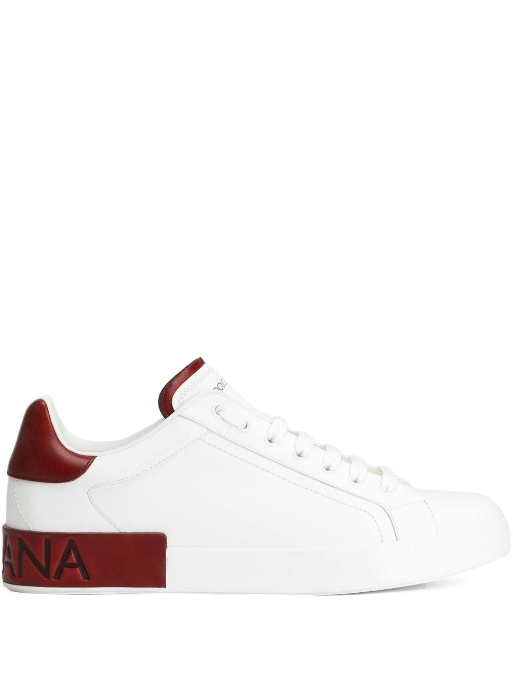 Portofino logo-debossed sneakers CS2278 A9U738W055 DOLCE & GABBANA 