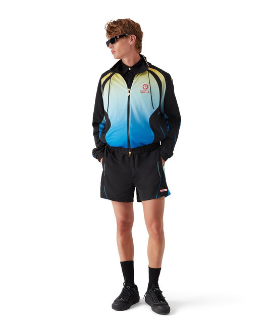 Gradient Windbreaker Jacket M-AW25-JK-450-01 BLACK GRADIENT CASABLANCA 