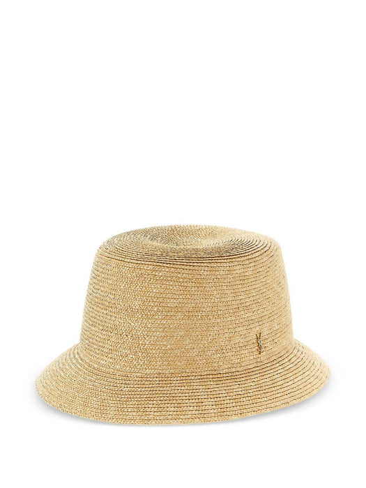 Maglina straw bucket hat 703012 3YG579600 SAINT LAURENT 