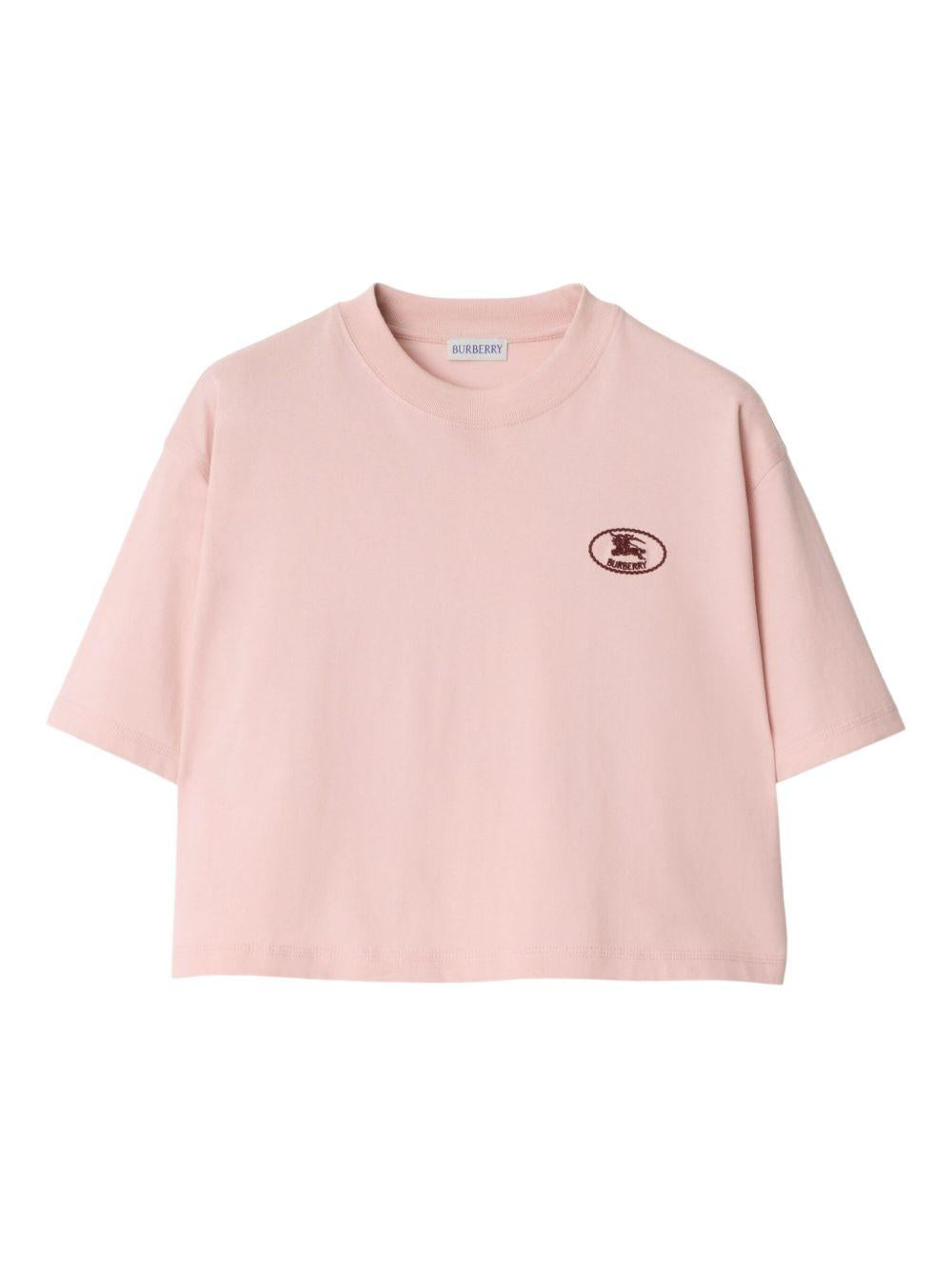 cropped cotton T-shirt 8110083 C2989 BURBERRY 
