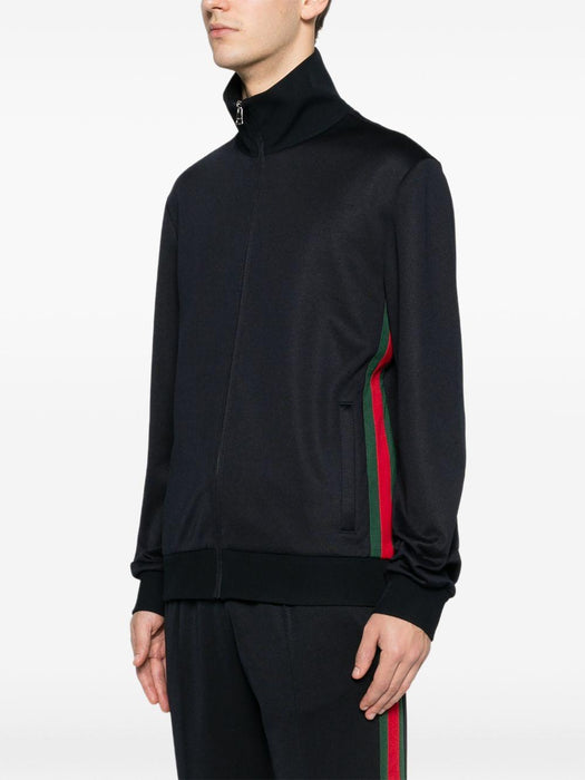 stripe zip-fastening sweatshirt 854676 XJHOO4330 GUCCI 