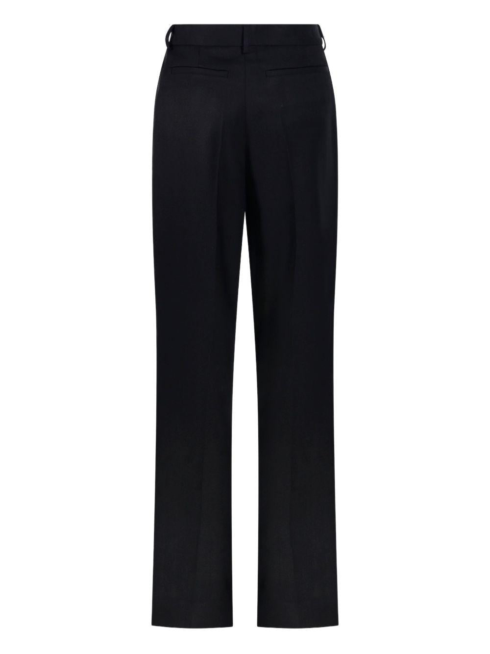 Pleated Straight Trousers 1126WTR006913A 1 VICTORIA BECKHAM 