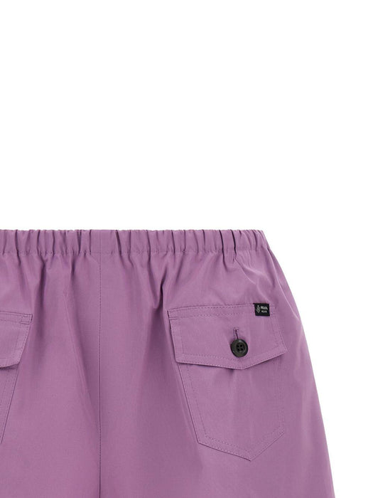 button applique cotton shorts P235K S OOO 1XV2F0014 PRADA 