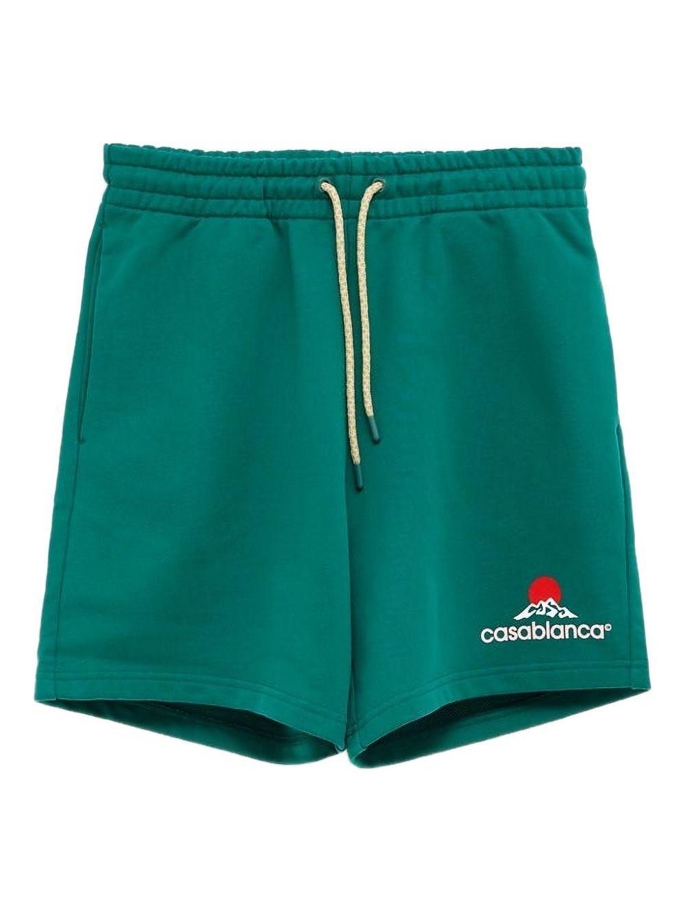 logo-print drawstring shorts MPF25-JTR-003-02 CASABLANCA MONTAGNE CASABLANCA 