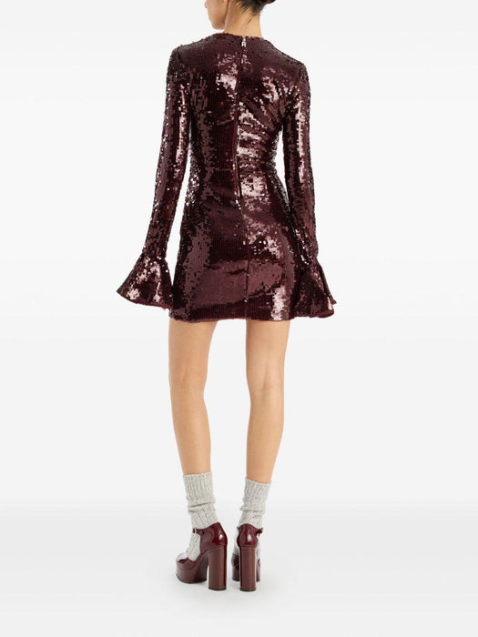 sequin-embellishment mini dress<BR/><BR/> 1146142734 2734 ROTATE 