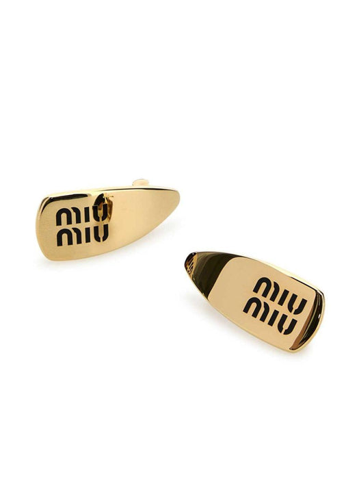 logo-plaque hair clip 5IF173 2F6TF0002 MIU MIU 