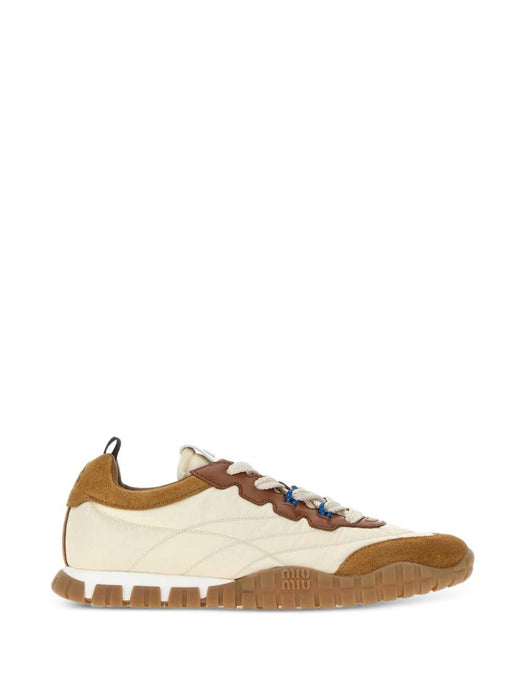 Tyre Sneakers in suede leather 5E417E F005 LYWF05KS MIU MIU 