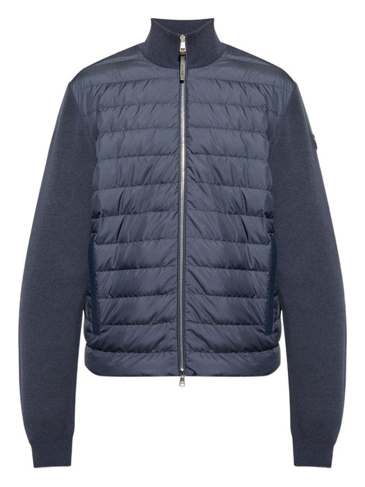 quilted knit panelled cardigan K20919B00033 M4281779 MONCLER 