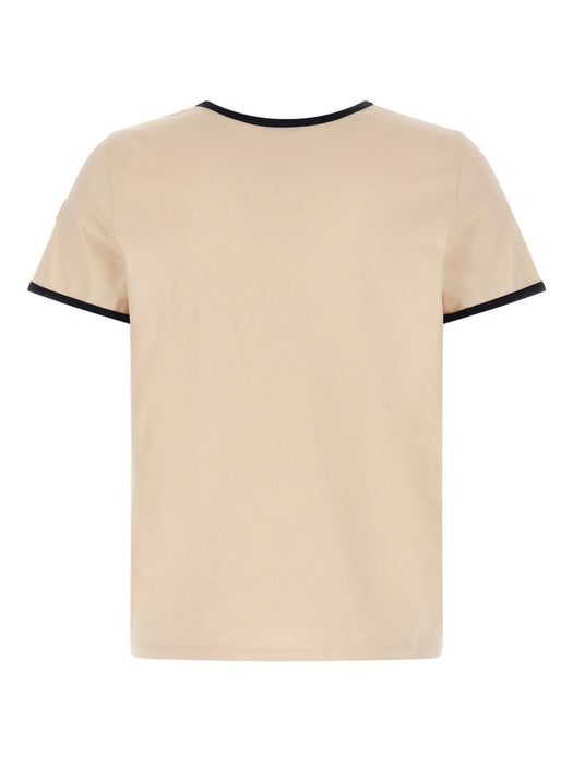 logo-embroidered cotton T-shirt L10938C00019 89AUOF07 MONCLER 