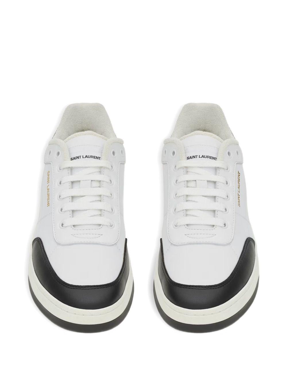 SL/61 leather panelled sneakers 845537 00NI09061 SAINT LAURENT 