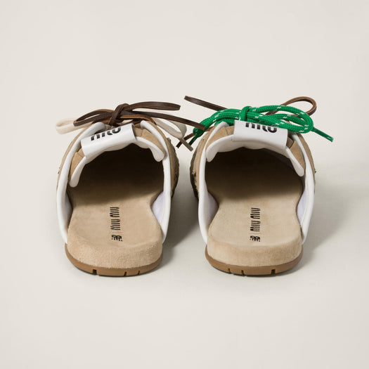 Miu Miu x New Balance 530 SL suede mules 5E333E F 005 Z5OF0379 MIU MIU 