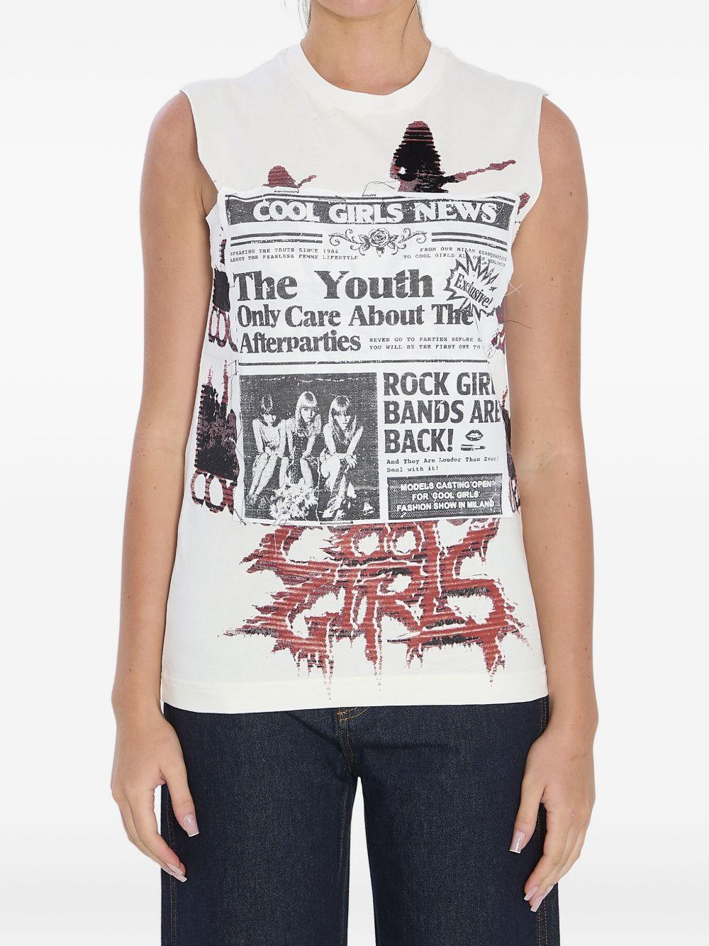 printed sleeveless top F8V99T GDDHYS9000 DOLCE & GABBANA 