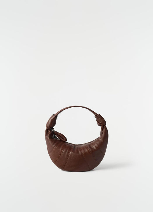 Mini fortune Croissant bag BG0237 LL0247ROASTED PECAN BR503 LEMAIRE 