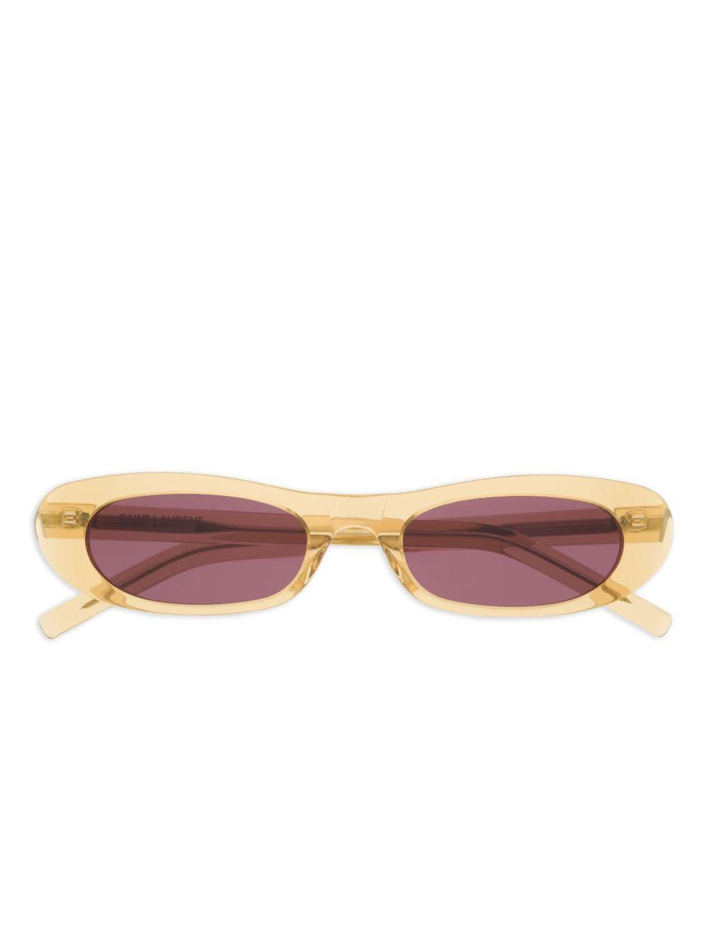 oval-frame sunglasses 713740 Y99567411 SAINT LAURENT 