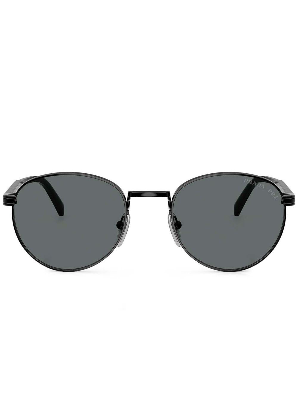 round-frame sunglasses 400-PR B51S 1AB5Z1 53  PRADA 