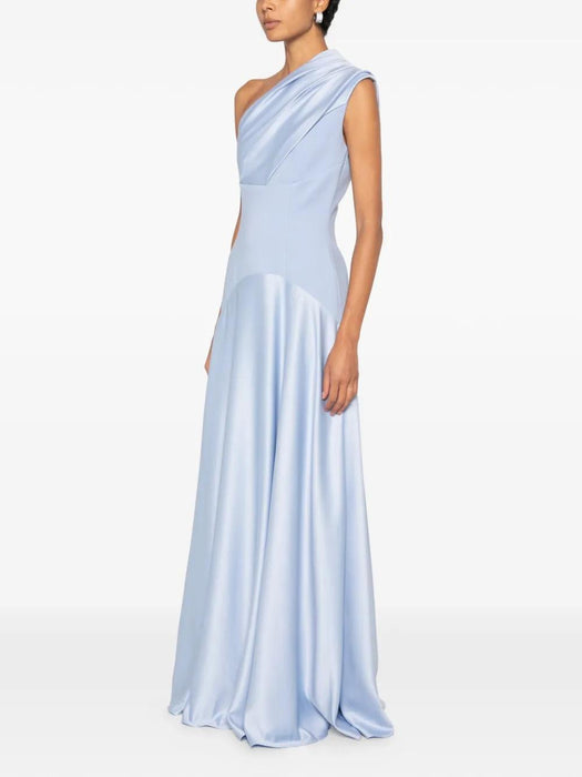 Gabriela Maxi Dress OS48013 LIGHT BLUE SOLACE LONDON 