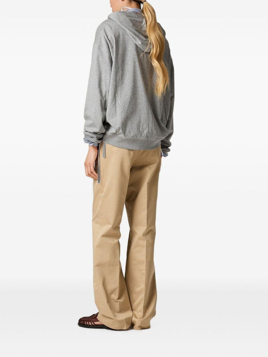 Zip-up hoodie MJLA63 192DF0031 MIU MIU 