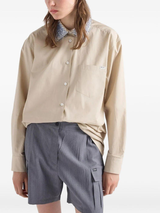 Poplin Shirt P453JR S OOO 1XV2F0F24 PRADA 