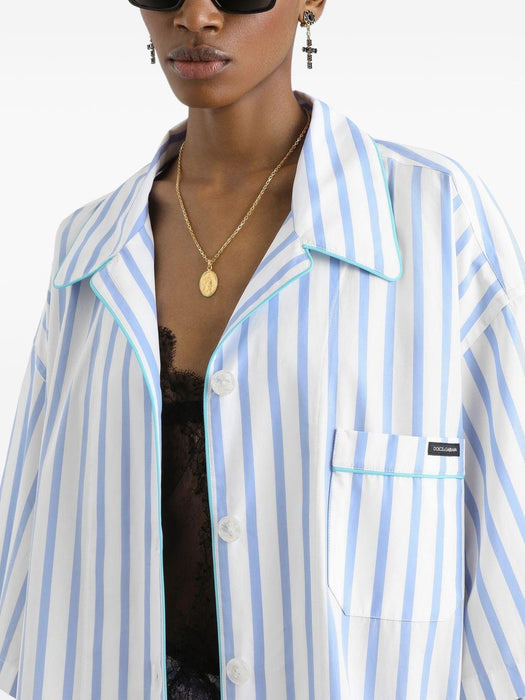chest-pocket striped shirt F5U31T FR52WS8051 DOLCE & GABBANA 
