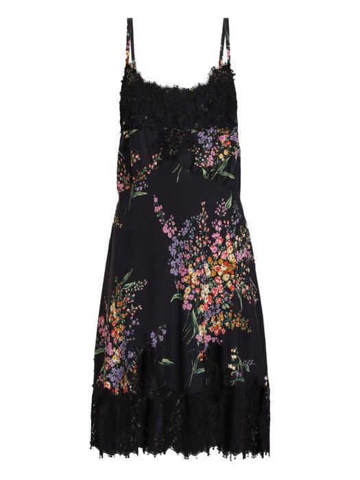 floral lace mini dress F60F7T IS101HN5XY DOLCE & GABBANA 