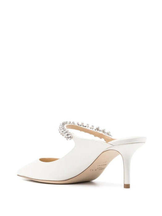 Leather mules BING 65 SATIVORY JIMMY CHOO 