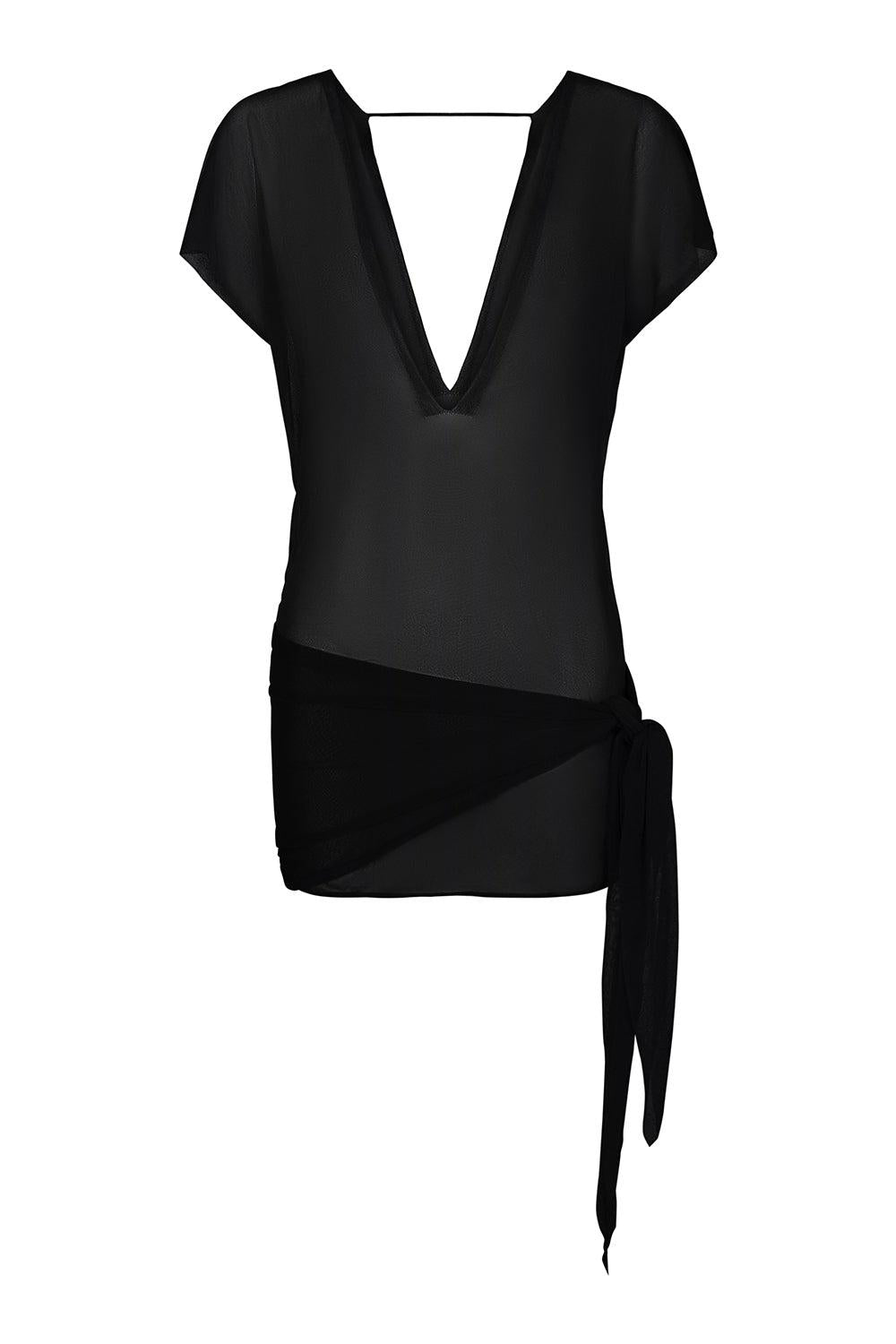 Karoo sarong dress CS790 BLACK TROPIC OF C 