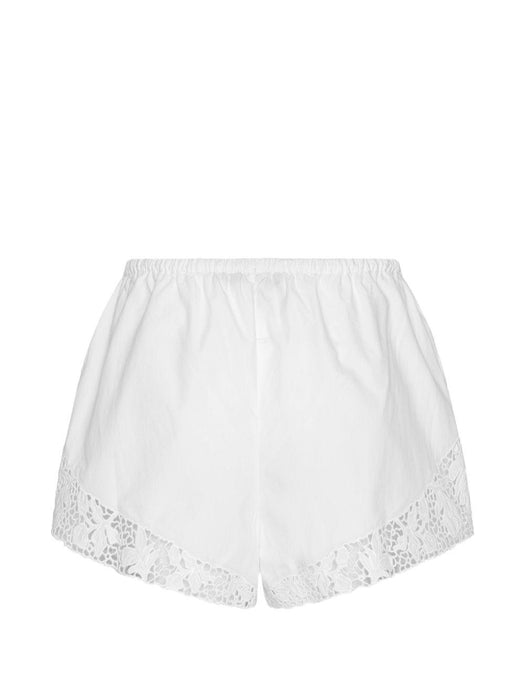 Drawstring Shorts Bright White 116281400  ROTATE 