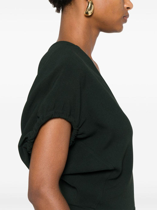 V-neck midi dress 1325WDR006381A 9453 VICTORIA BECKHAM 