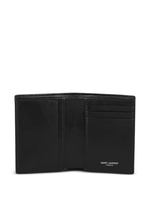 Logo-plaque leather wallet 847958 EABDE1000 SAINT LAURENT 