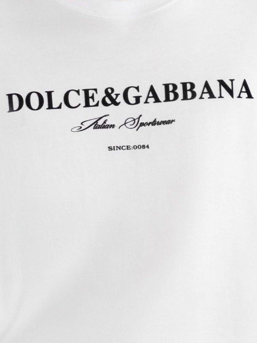 logo-print T-shirt G8RN8T G7O9YW0800 DOLCE & GABBANA 