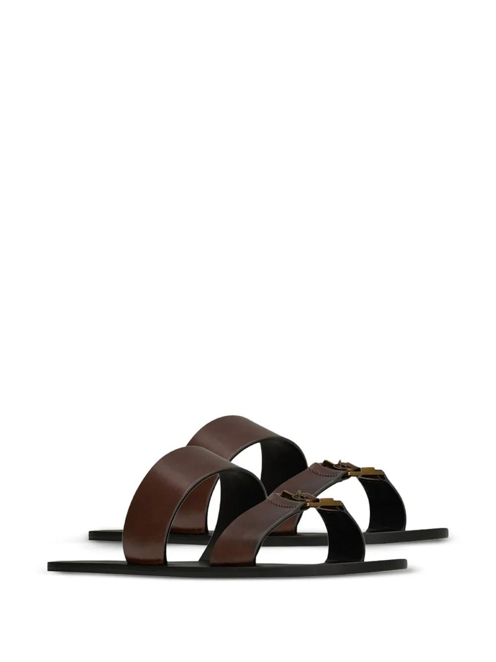 SL Sandals Brown 863524 DWETT2023 SAINT LAURENT 