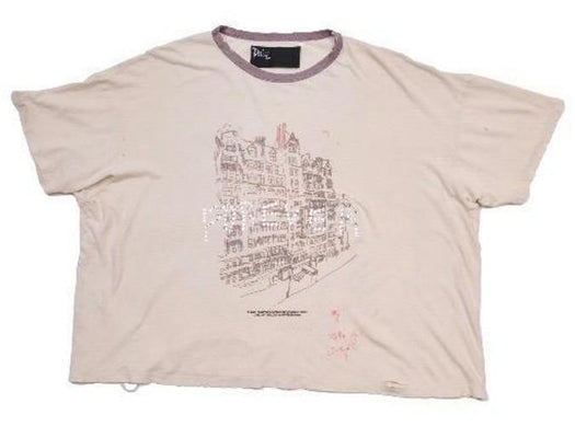 CHELSEay HOTEL TEE 2U004Q1010VWT VINTAGE CREAM PALY HOLLYWOOD 