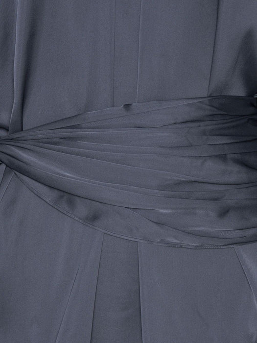 satin tie mini dress<BR/><BR/><BR/><BR/><BR/> 1146201192 1192 ROTATE 