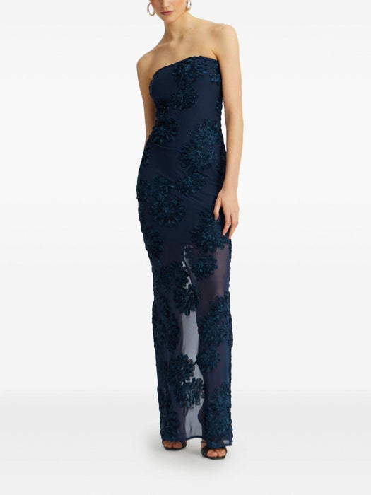 floral-mesh maxi dress 114216340 340 ROTATE 
