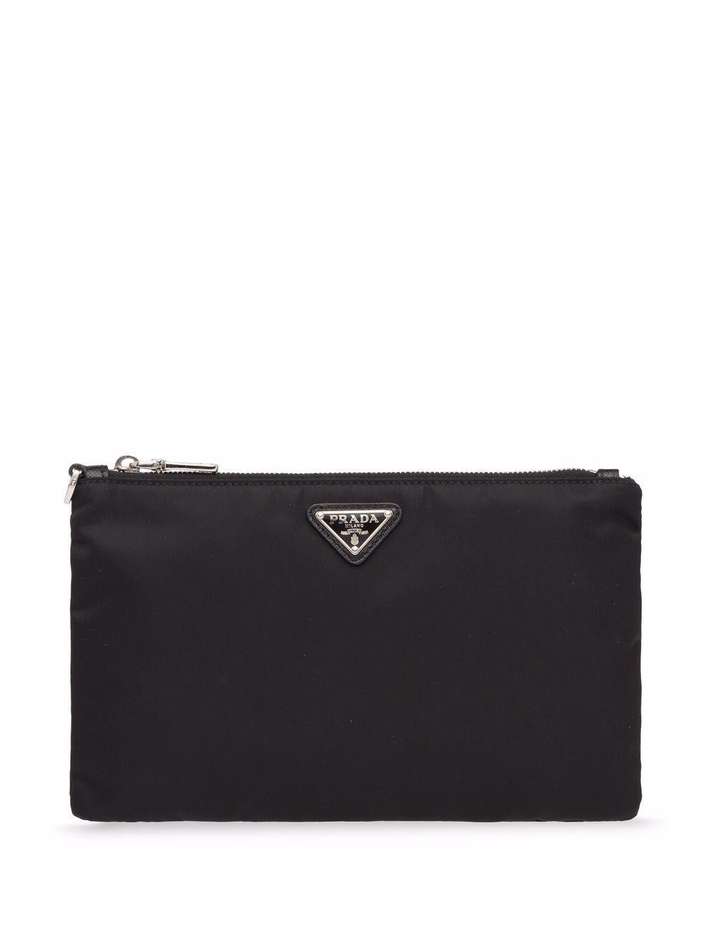 triangle-logo Re-Nylon pouch 2NH004 2DMHF0002 PRADA 