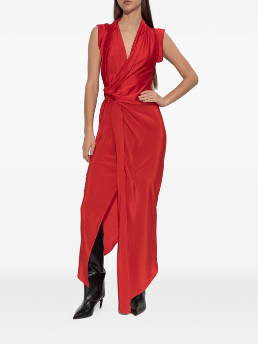 knot detail maxi dress 1126WDR006893A 9631 VICTORIA BECKHAM 