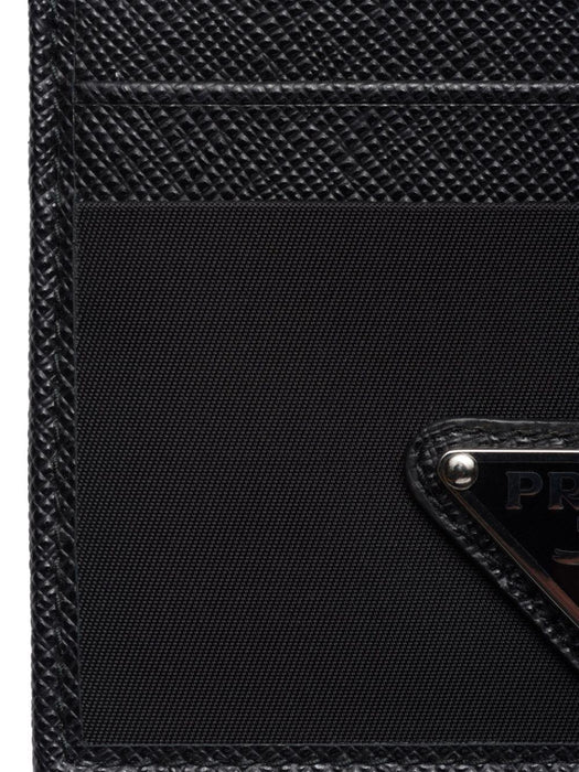 Triangle-logo Leather Wallet 2MC025 2DMHF0002 PRADA 