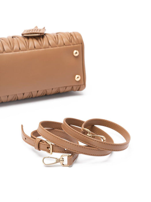 Matelassé leather tote bag 5BB191 V OLO AN88F098L MIU MIU 
