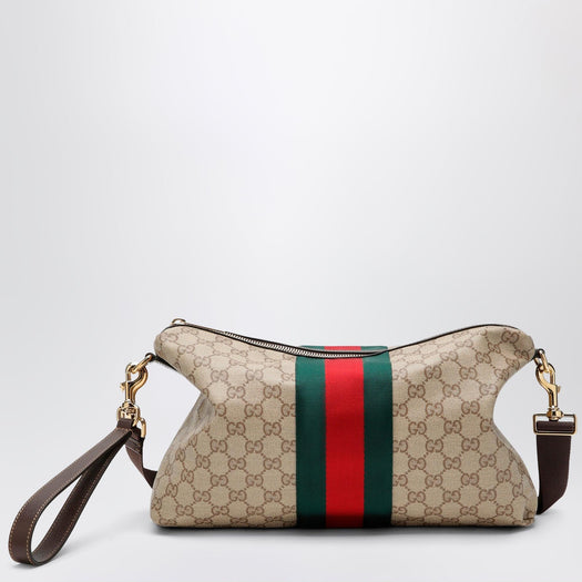 Medium GG crossbody bag with Web stripe A002KX FAF99 9646 GUCCI 
