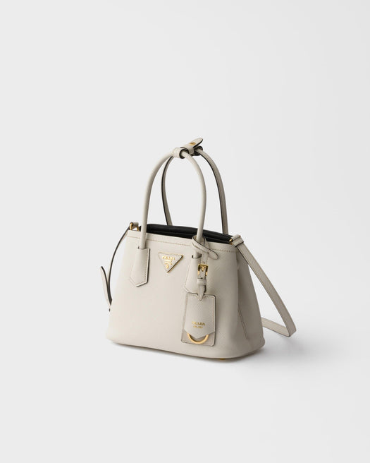 Double Saffiano leather mini-bag 1BA497 VOOO 2A4AF0LH8 PRADA 